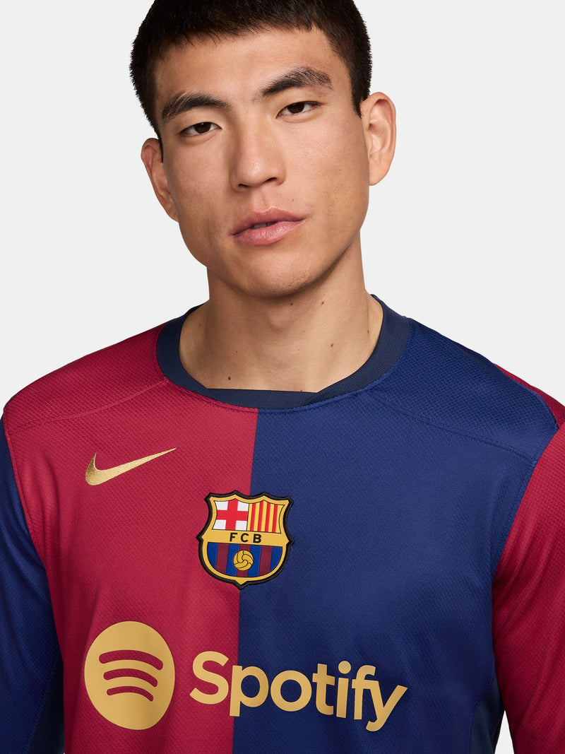 Camiseta Barcelona Hombre Primera Equipación 24/25 Manga Larga