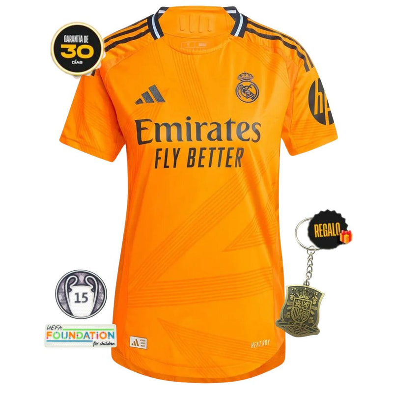 Camiseta Real Madrid Mujer Segunda Equipación 24/25