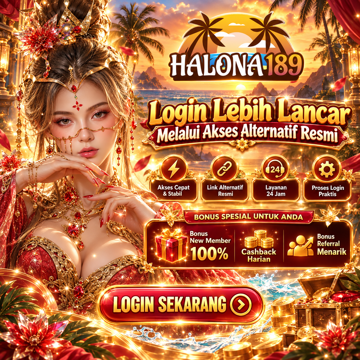 HALONA189 |Login Lebih Lancar Melalui Akses Alternatif Resmi